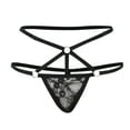 thumbnail image 5 of Women's Briefs Satin Bikini Panties Lot Womens Underwear Variety Pack Workout Panties Womens Underwear Bikini Seamless Microfiber G String plus Size Sweat Outfit for Women after Birth Black M, 5 of 8