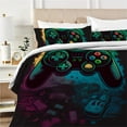 thumbnail image 4 of Esports Style Bedding Set Duvet Cover Bright Color Pillowcase Adult Luxury Bedroom Decor Home Bedclothes, 4 of 6