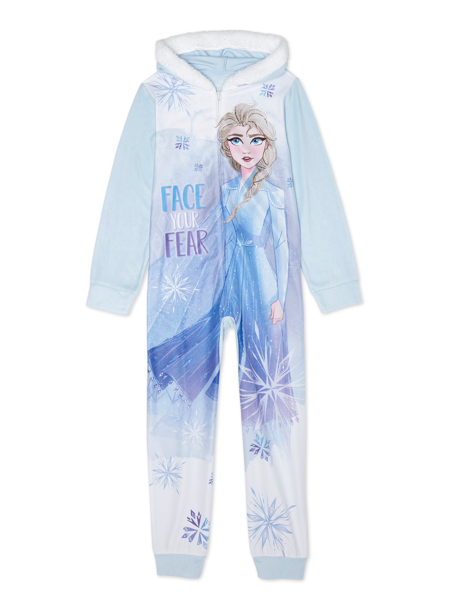 American Marketing Frozen Elsa and Anna Fleece Hooded Blanket Pajama Sleeper 
