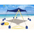 thumbnail image 2 of Tienda de Playa Gorich Protector Solar UPF50+ a Prueba de Viento con 8 Bolsas de Arena, 2 of 7