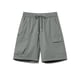thumbnail image 1 of Qarigey Pantalones cortos de trabajo para hombres con cuerdas decorativas y pantalones casuales para hombre de capas ricas Prendas para la parte inferior del cuerpo Gris oscuro METRO, 1 of 6