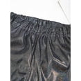 thumbnail image 6 of Oyolan Kids Girls Dance Jazz Hip Hop Pants Sparkle Metallic Ballet Workout Legging Trousers Costume Black 7-8, 6 of 7