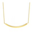 thumbnail image 1 of Collier en Acier Inoxydable Plaqué Or 18kt pour Femmes, 1 of 1