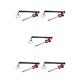 thumbnail image 1 of Transemion Universal Magnetic Weight Stack Pin for Versatile Fitness Training 10x105mm Red 5Set, 1 of 6