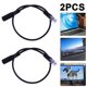 thumbnail image 1 of 2 Uds Conector Audio 3 5mm A Cable Convertidor Adaptador Enchufe RJ9, 1 of 5