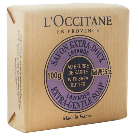 Lavender French Butter Soap - L'Occitane Shea Butter Extra Gentle Soap, Lavender, 3.5 Oz