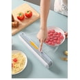 thumbnail image 1 of Aqestyerly Magnetic Plastic Film Cutter with Wall Mounted Design for Refrigerator,Kitchen Cling Film Dispenser Box,Large Roll Disposable Cutting tool for Household Storage Organization, 1 of 6