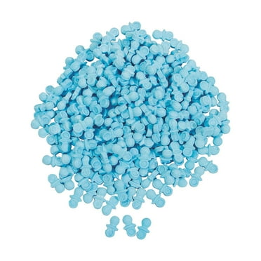 Blue Hard Candy Pacifiers (1lb - 608 pieces) Boy Baby Shower and Gender Reveal Party Supplies