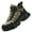 Khaki, variant on Men Steel Toe Safety Shoes: Anti-Smashing Puncture Resistant Anti-Slip Work Boots , Rubber Sole Lightweight Breathable Adjustable Indestructible Work Boots with Quickly Shoelaces, Labour Shoes
