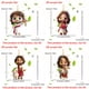 thumbnail image 3 of Adornos de Pascua, regalos de Pascua, llavero acrílico de conejito de Pascua, accesorios para espejo retrovisor de coche, colgante para mochila, funda para asa., 3 of 3