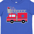 thumbnail image 4 of Inktastic 4th of July Firetruck with Red and Blue Stars Boys or Girls Toddler T-Shirt, 4 of 5
