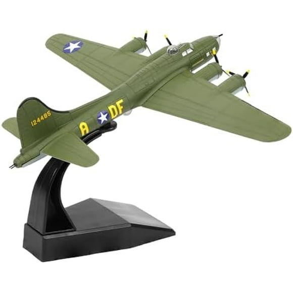 NUOTIE 1:144 B-17F Forteresse Volante Memphis Belle Bombardier Modèle en Métal Modèle Militaire Fairchild République Avion Moulé sous Pression Modèle pour Collection