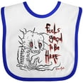 thumbnail image 3 of Inktastic Feels Good Boys or Girls Baby Bib, 3 of 4