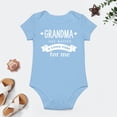 thumbnail image 4 of Grandma Has Waited A Long Time For Me - Baby Clothes - Funny Newborn Bodysuit Outfits for Boys And Girls Sky Blue-style 3months, 4 of 7