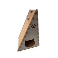 thumbnail image 4 of jinwen Triangle Cat Scratching Wear Resistant Grind Claws for Biting Climbing Kitten Beige, 4 of 9