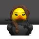 thumbnail image 3 of Figura coleccionable de vinilo con forma de pato de goma TUBBZ Katniss Everdeen, 3 of 6