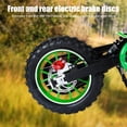 thumbnail image 5 of 36V Electric Dirt Bike,350W Electric Motorcycle - Up to 15.5MPH & 13.7 Miles Long-Range,3-Speed Modes Motorcycle for Kids Ages 5-15,Electric Motocross Off-Road Bike Mini Dirt Bike Green, 5 of 9