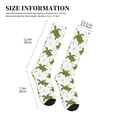thumbnail image 2 of Lsque Cute Turtle Pattern Sport Compression Socks for Men & Women 15-20 mmHg Knee High Nurse Pregnant Running Medical and Travel Athletic, 2 of 6