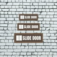thumbnail image 5 of Standard Plus Slide Door Wall or Door Sign | Business and Workplace Signage - Large, 5 of 9
