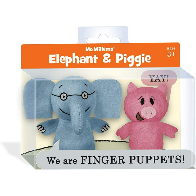 YOTTOY Mo Willems Collection Elephant Piggie Pair of Finger