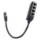 thumbnail image 1 of Adaptador Divisor RJ45 De 1 A 4 Puertos, Transmisión Suave, Conexión, Adaptador De Cable De Red, 1 of 7