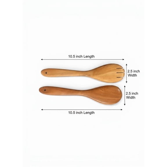 Handcrafted Wooden Spoon & Spatula Set