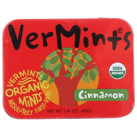 Vermints Breath Mints, Cinnamon Tin, 1.41 Oz.
