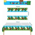 thumbnail image 5 of Mantel de Mario, decoración para fiesta de cumpleaños, mantel desechable, mantel de Super Bros, mantel para baby shower, regalos para niños, suministros para fiestas, 5 of 5