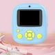 thumbnail image 5 of Cámara para niños, cámara Digital de impresión instantánea, juegos de música con , tarjeta TF de 32GB, regalos de cumpleaños, juguetes de Azul, 5 of 9