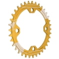 thumbnail image 4 of Lebycle 36T Mountain Bike Chain Wheel Wearproof 104BCD Positive and Negative Tooth Disc ChainringGold,, 4 of 5