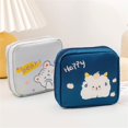 thumbnail image 7 of D-GROEE 2PCS Sanitary Napkin Storage Bags Pouches Nursing Pad Holder Tampon Bags Portable Period Kit Bag Feminine Product Pouch for Girls for Pads Bag for Pads and Tampons with Zipper, 7 of 7