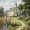 Church Garden01, variant on Winding Path Floral Church Garden Framed Wall Art, Solid Wood Frame Pastoral Countryside Oil Print, Farmhouse Botanical Wall Decor for Entryway Kitchen, 12x16in
