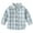 Blue, variant on Coerni Toddler Baby Girls Flannel Plaid Shirt Tartan Jacket Boys Long Sleeve Button Down Lapel Blouse Casual Buffalo Check Coat