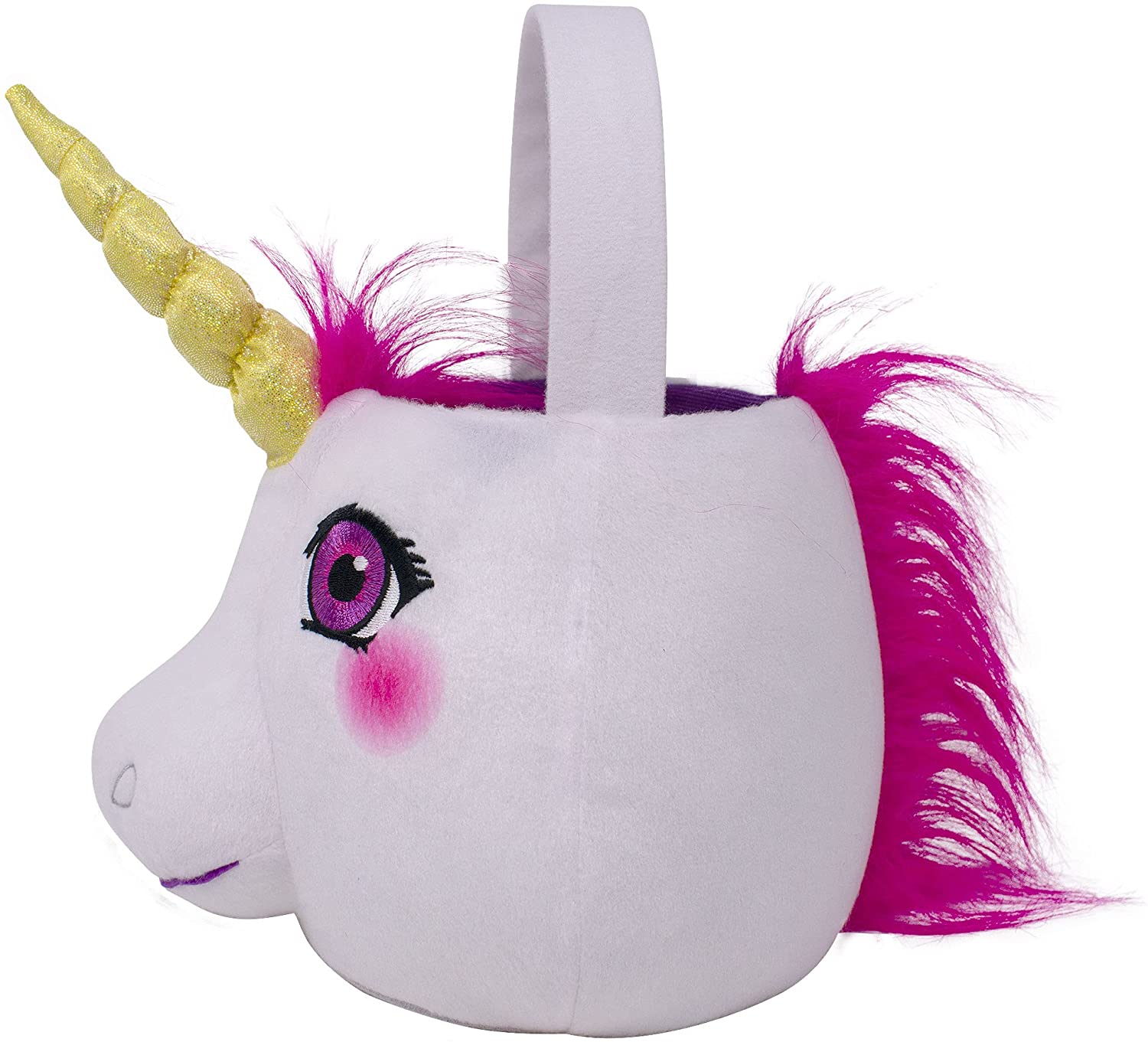 Unicorn Medium Plush Easter Basket 