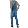 thumbnail image 3 of Men Jeans Pants Denim Dungarees Overalls Bib And Brace Work Trousers, 3 of 4