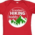 thumbnail image 4 of Inktastic Grandma's Hiking Buddy with Mountains and Trees Boys or Girls Baby Bodysuit, 4 of 5