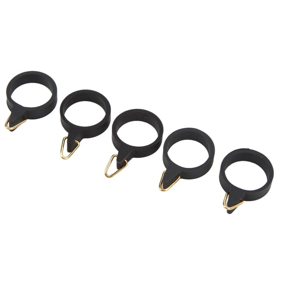 Holder 5pcs Fishing Rod Hook Holder Rubber Circle Stainless Steel Fishing Pole Hook Keeper for Bait Tool