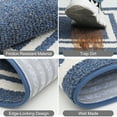 thumbnail image 4 of FloorHug Kitchen Rugs and Mats 2 Pieces, 24"x35"+24"x60", Stain-Resistant and Absorbent Kitchen Mats Non-Slip, Machine Washable Kitchen Floor Mat, Rugs for Kitchen, Floor and Home, Blue, 4 of 9