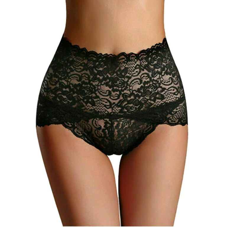 Sexy Women Lady Lace Underwear Boxer Shorts High Waist Panties Briefs  Knickers 