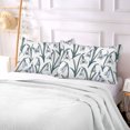 thumbnail image 5 of Snowdrops Flowers Plush Pillow Cases Queen Size Ultra Soft Warm Pillowcases with Zipper 20"x30", 5 of 9