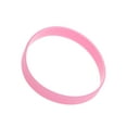 thumbnail image 5 of Unique Bargains 24 Pcs Solid Silicone Bracelets for Sports Pink, 5 of 6