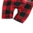 thumbnail image 4 of Babies Christmas Clothes  Collar Long Sleeve Romper and Printed Pattern Suspender Trousers, 4 of 5