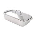 thumbnail image 4 of Bandeja para asar peces de acero inoxidable, bandeja para agua resistente a la oxidación, bandeja para asar, bandeja para lasaña Rectangular para uso Medio, 4 of 8
