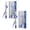 Blue, variant on CSSJKYJ 10 Pack Resistant Laboratory Markers, Dual Head Permanent Freezer Pens with 0.5mm Fine Point and 1.0mm Makers Tip for Industrial & Lab(Black)