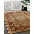 thumbnail image 2 of Ahgly Company Indoor Rectangle Mid-Century Modern Mahogany Brown Oriental Area Rugs, 5' x 8', 2 of 6