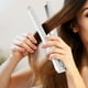 thumbnail image 2 of Mini rizador y plancha 2 en 1, tecnología cerámica, calentamiento rápido en 10 segundos, alimentación USB, portátil para todo tipo de cabello, ideal para viajes, salón de belleza en casa, 2 of 5