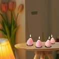 Electricseller 9 Pcs Mini Scented Candles Strawberry Shaped Candle