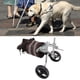 thumbnail image 3 of Silla de Ruedas para Perros, Silla de Ruedas para Perros Ajustable 2 Ruedas Fácil de Arreglar el Marco de Aleacio de Aluminio para Lastas Traseras, 3 of 7