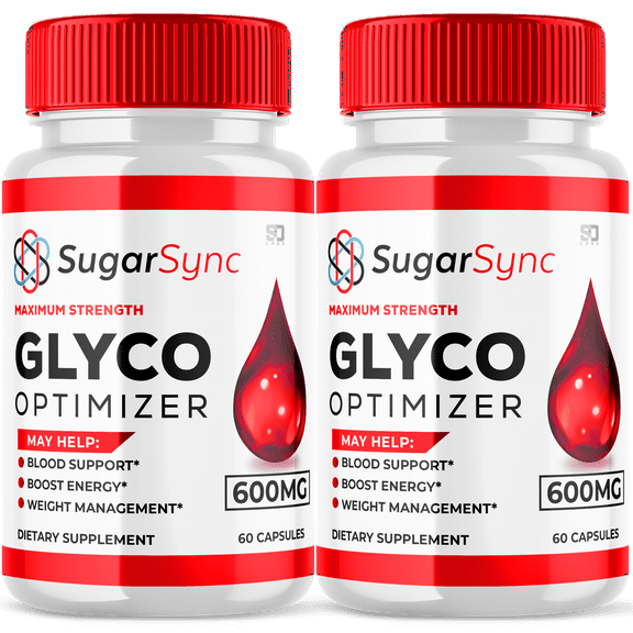 Sugar Sync Glyco Optimizer Maximum Strength Glycogen Supplement 120 Capsules