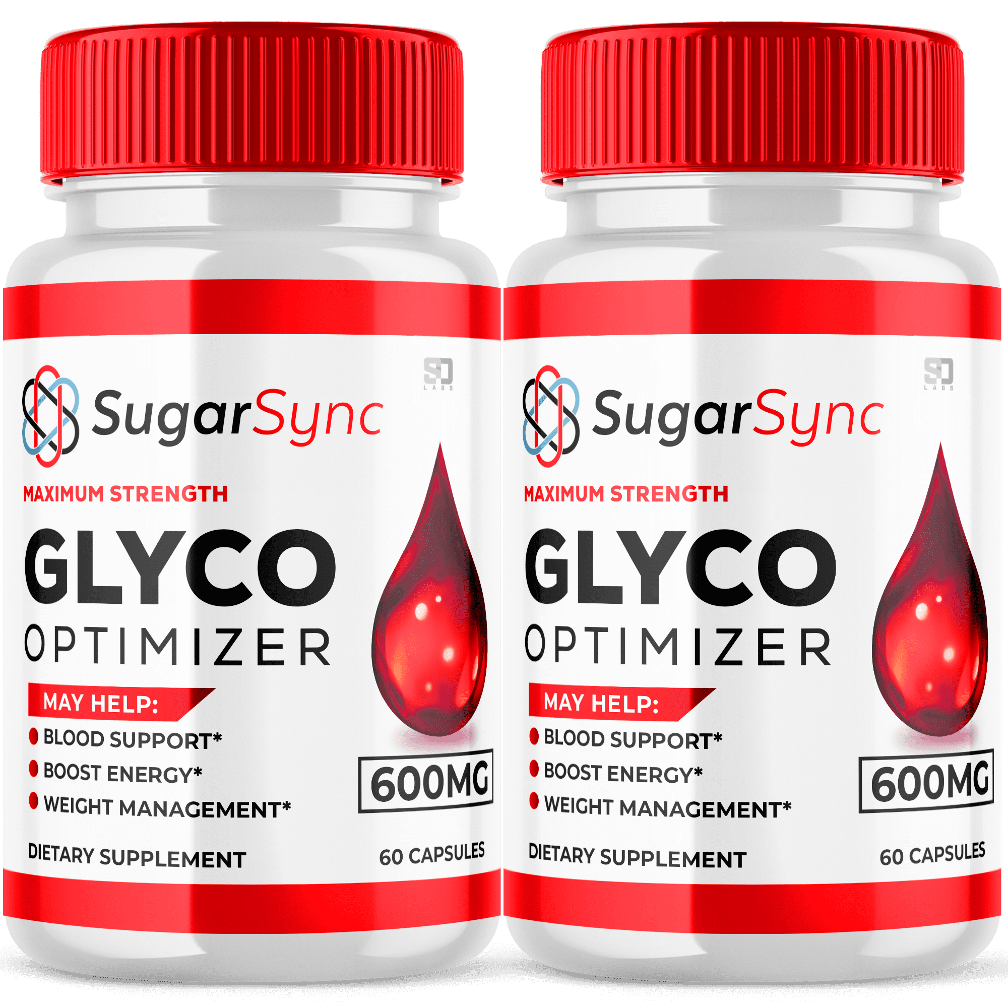Sugar Sync Glyco Optimizer Maximum Strength Glycogen Supplement 120 Capsules